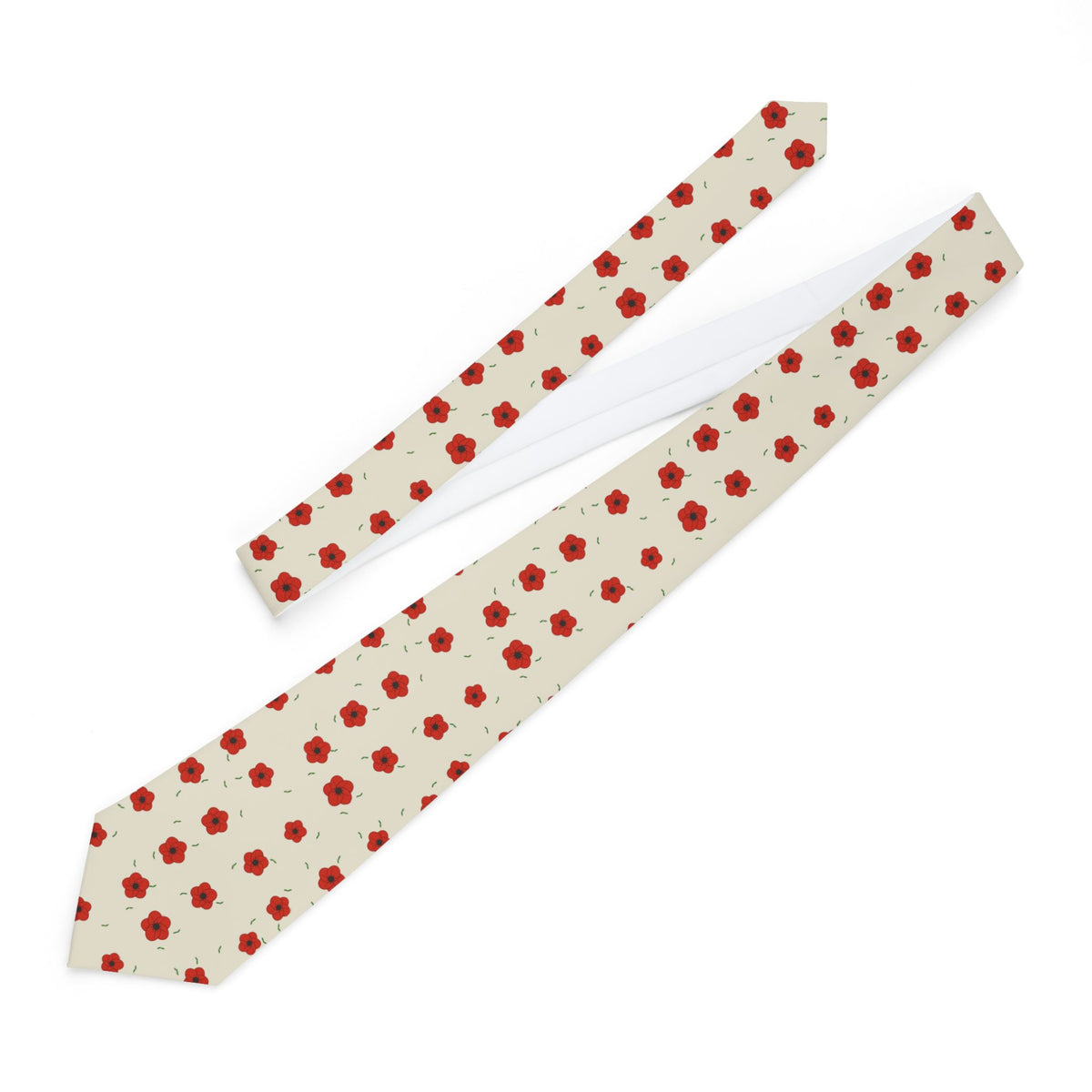 Guldencrone Satin Edition - Cream Poppy Tie
