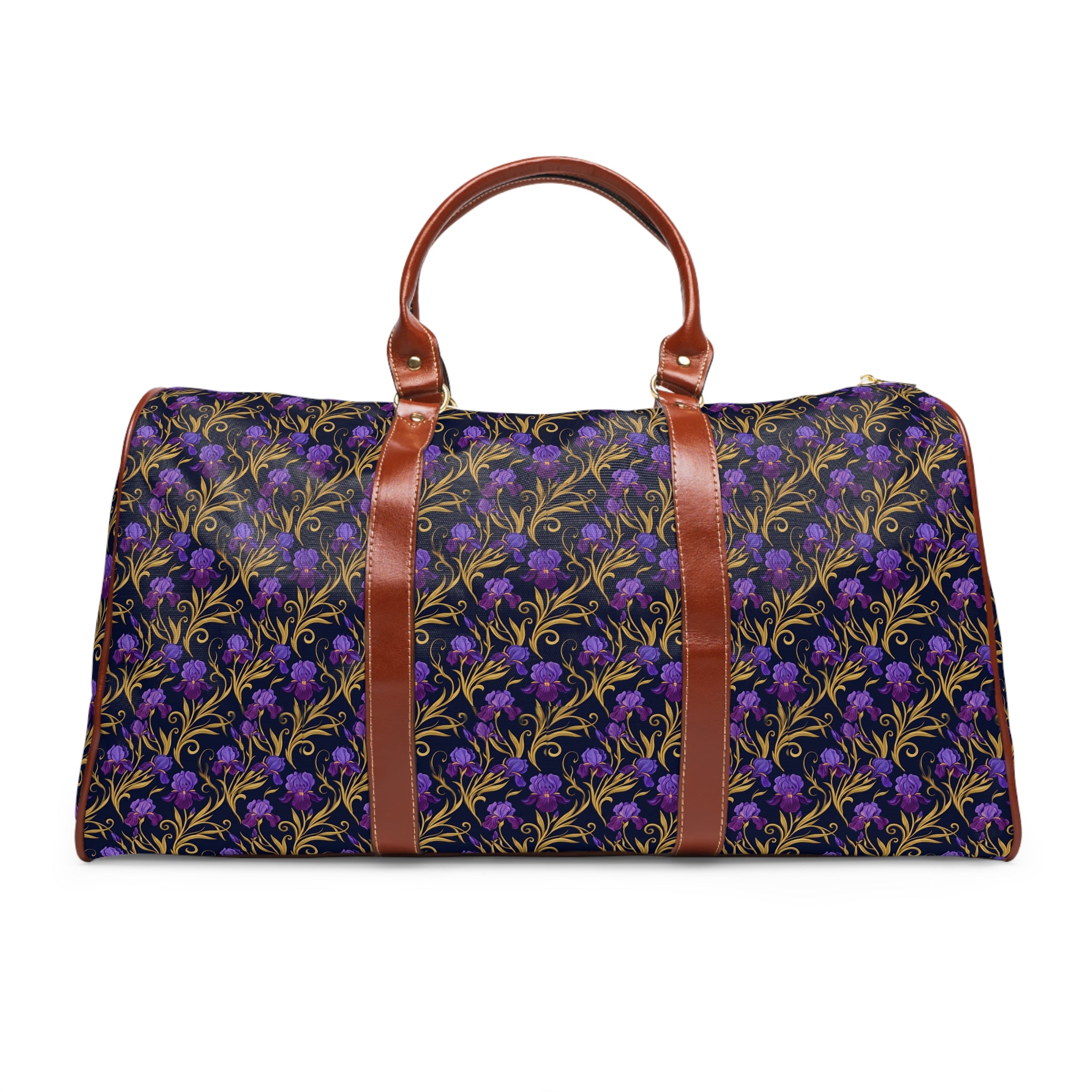 Delacroix - Midnight Iris Bloom Travel Bag