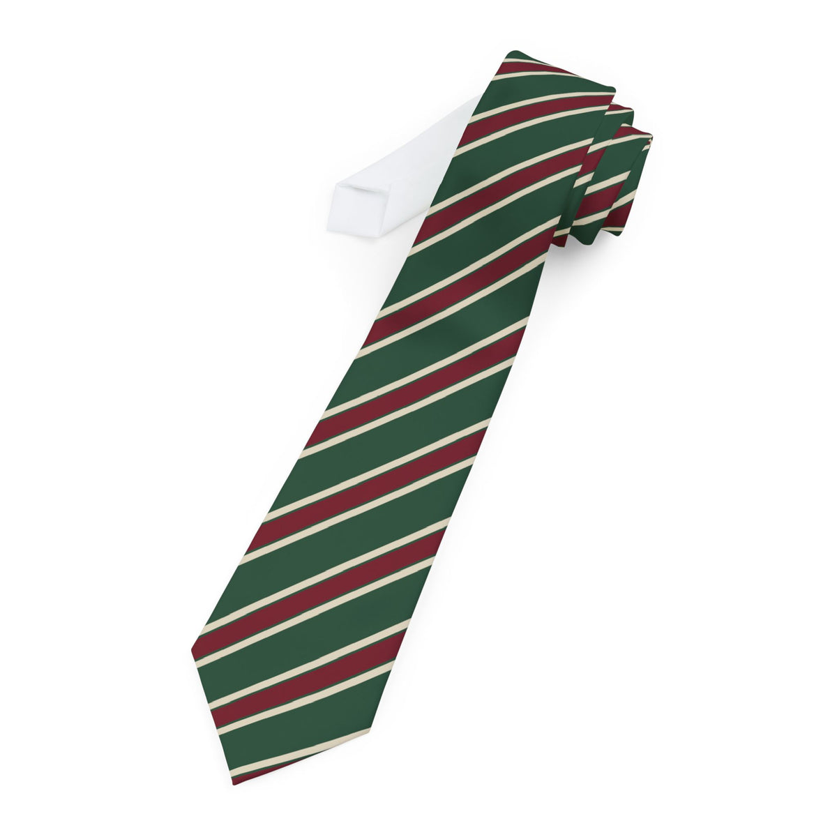 Rheinfelden Talisman Tie - Hunter Regimental Stripe