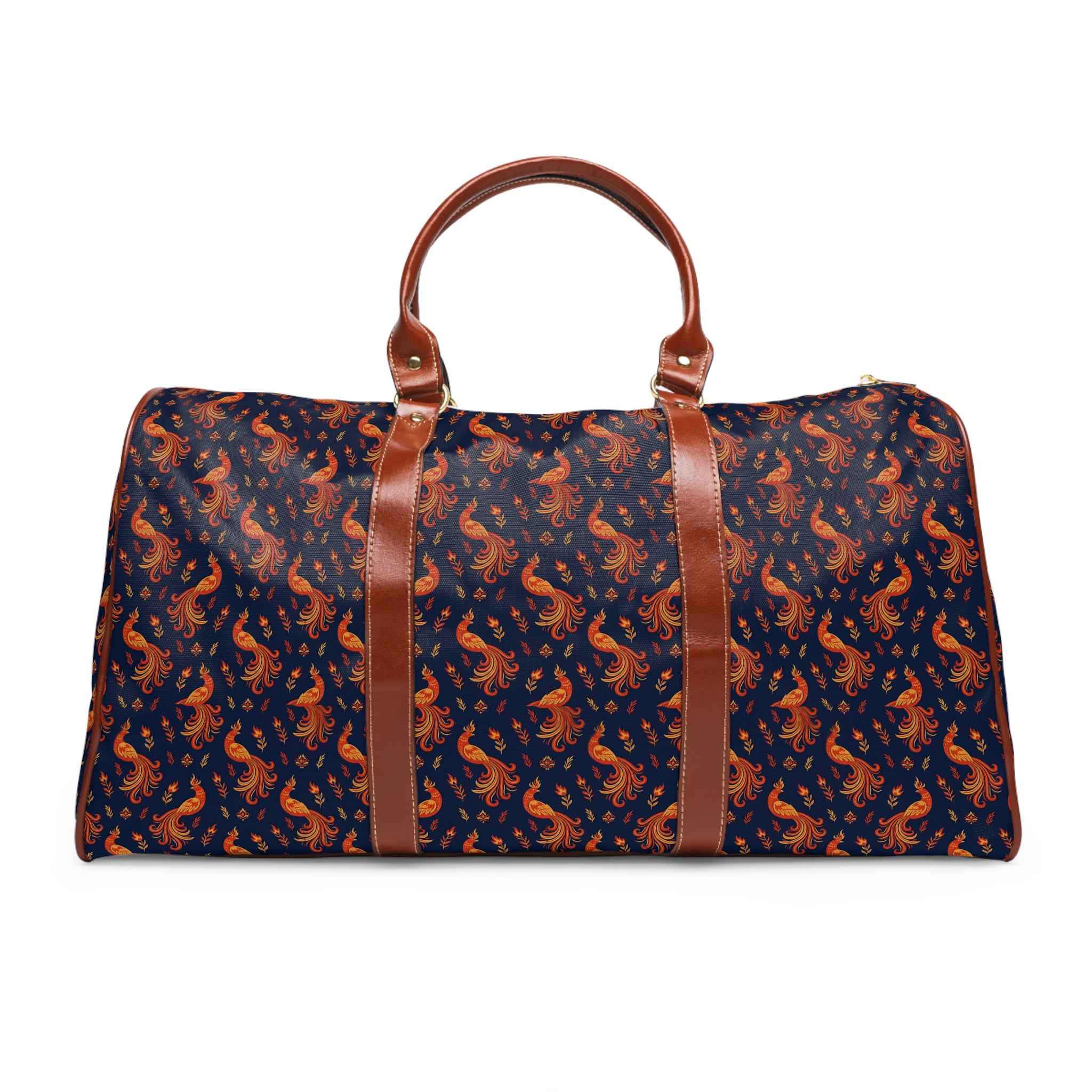 Riquewihr - Folk Phoenix Ember Travel Bag