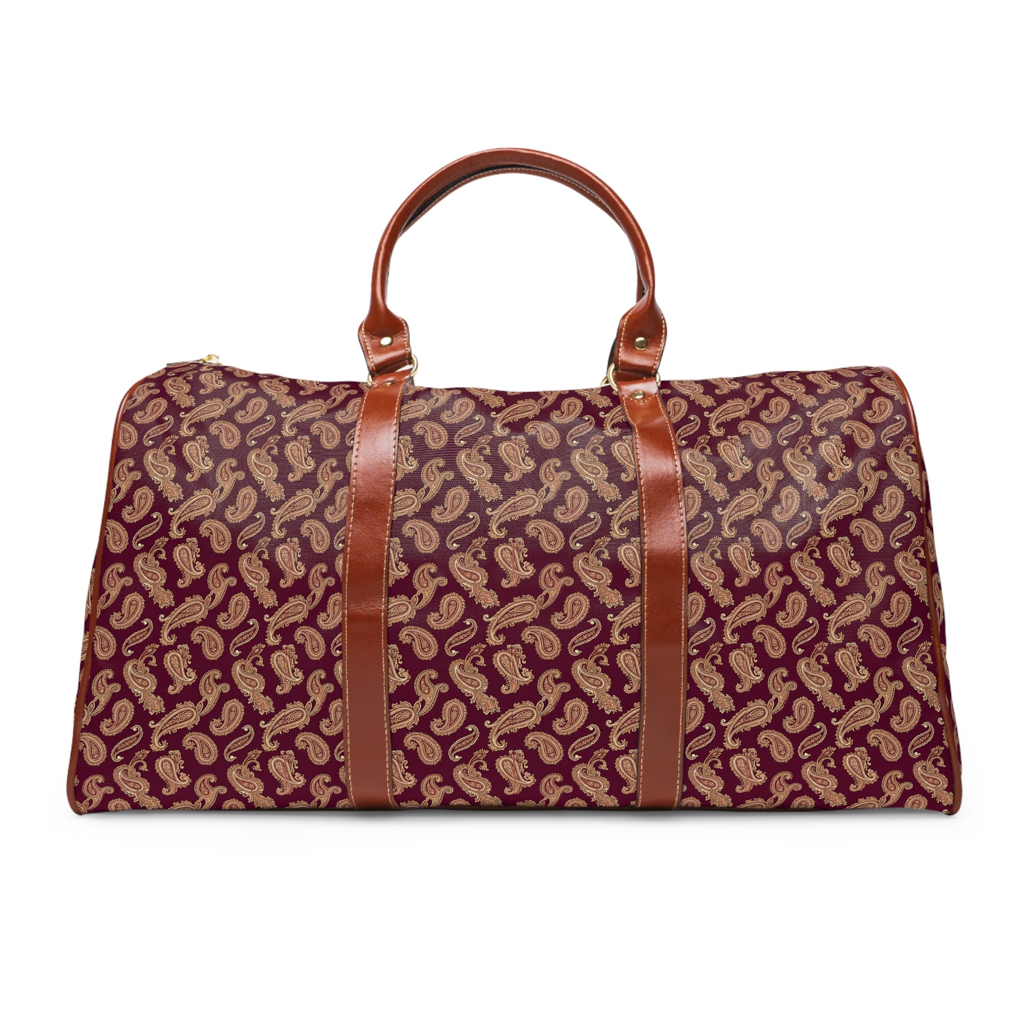Valmont - Bordeaux Paisley Royale Travel Bag