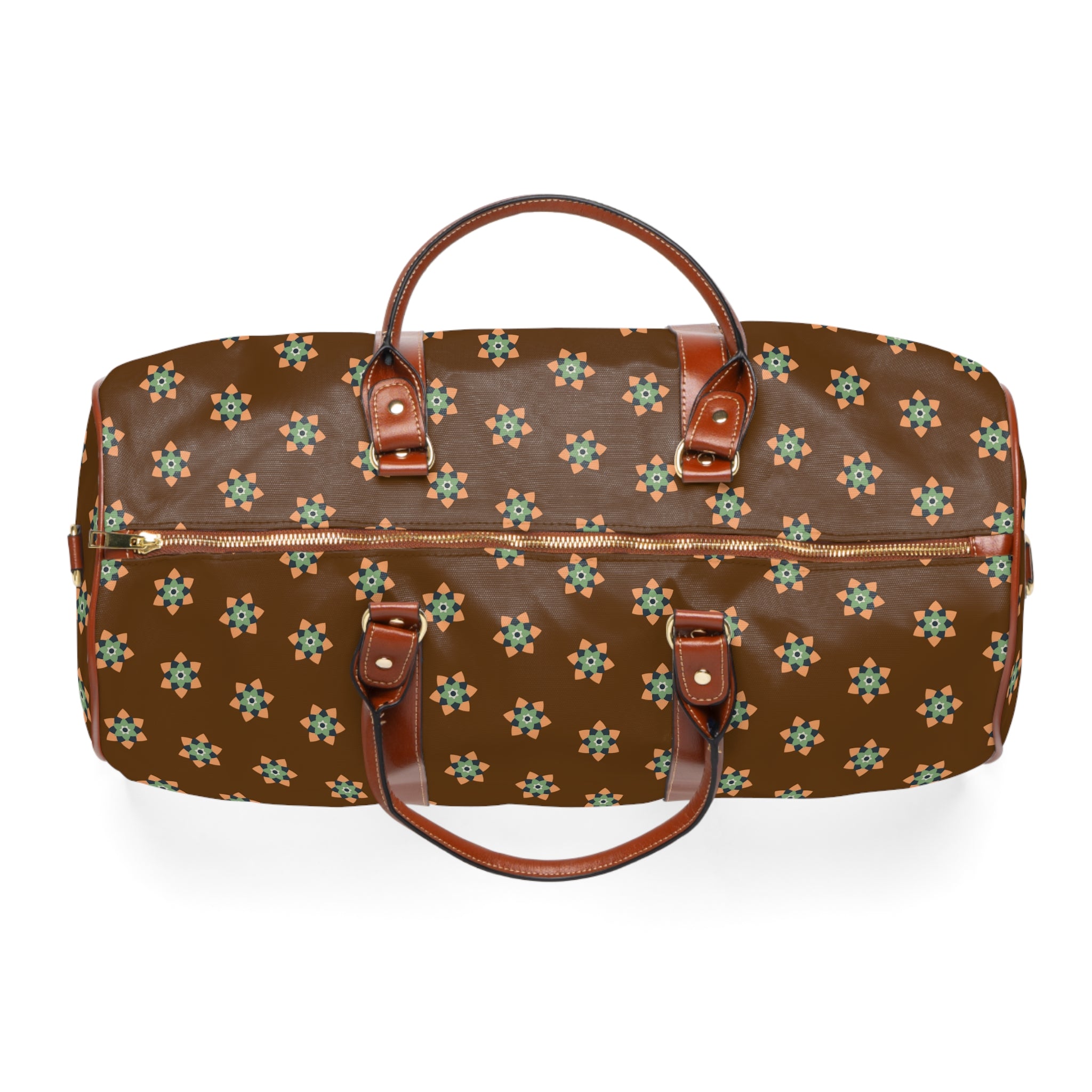 Geometric Flower Travel Bag