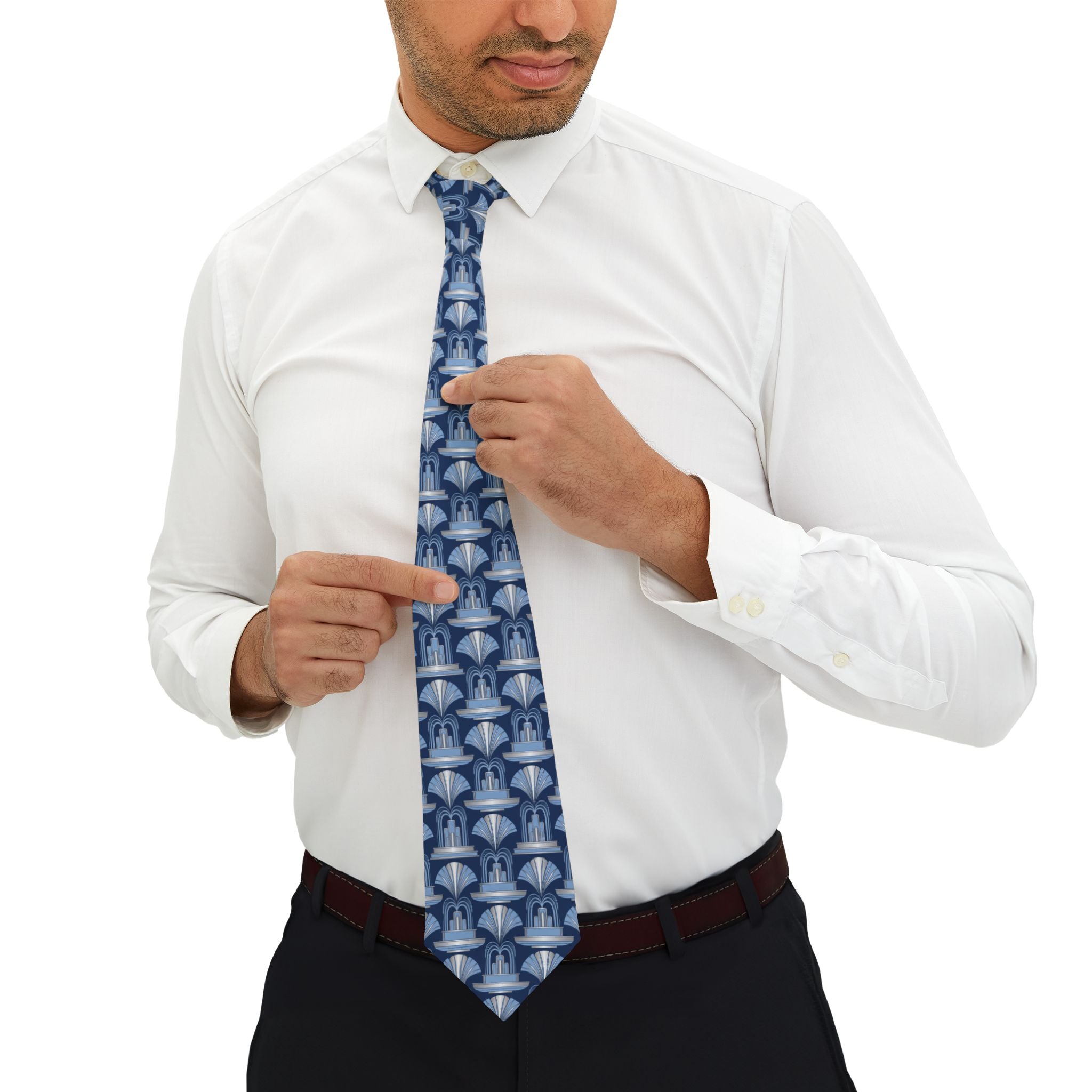 Malvern Talisman Tie - Deco Fountain Spa