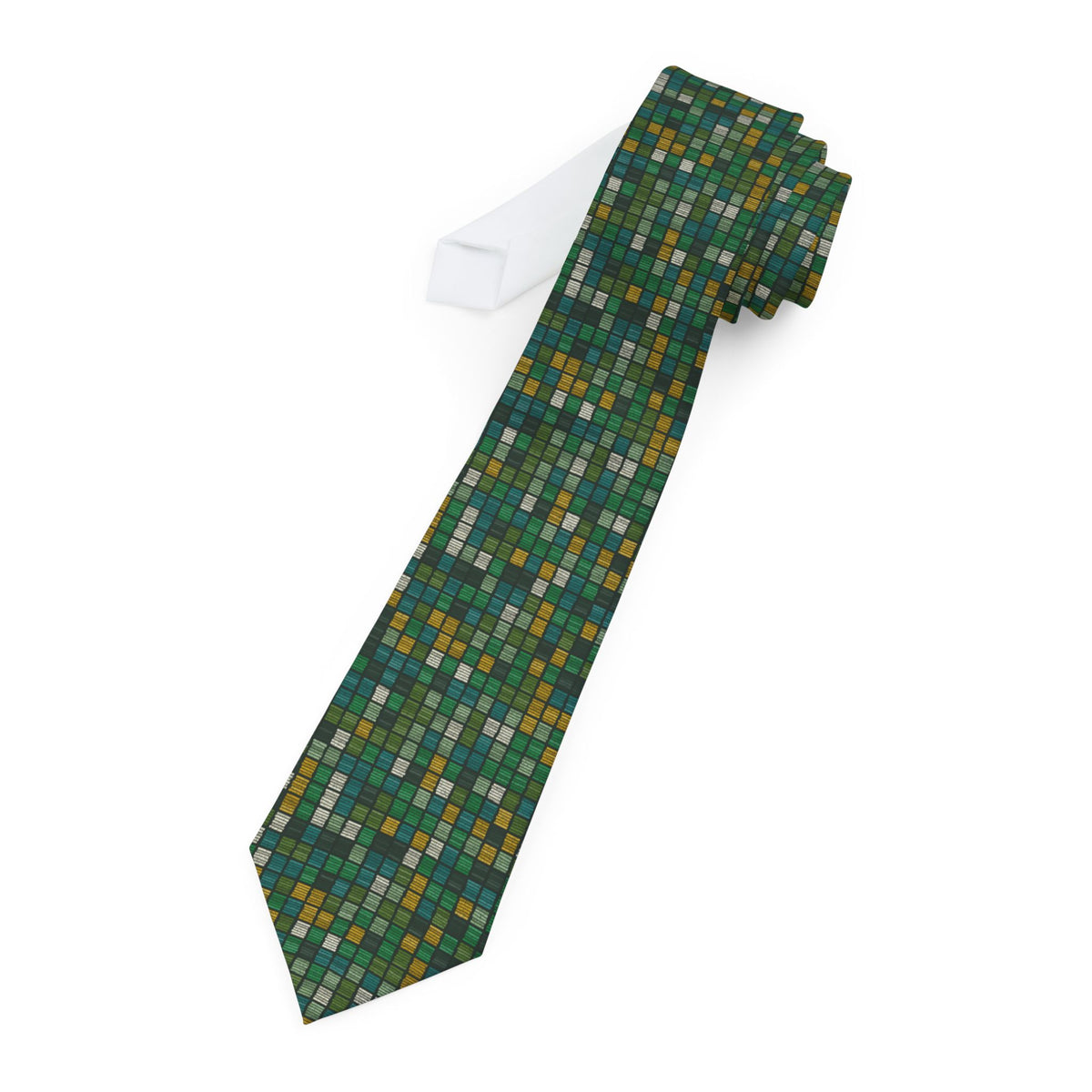Baar Talisman Tie - Forest Basket Weave