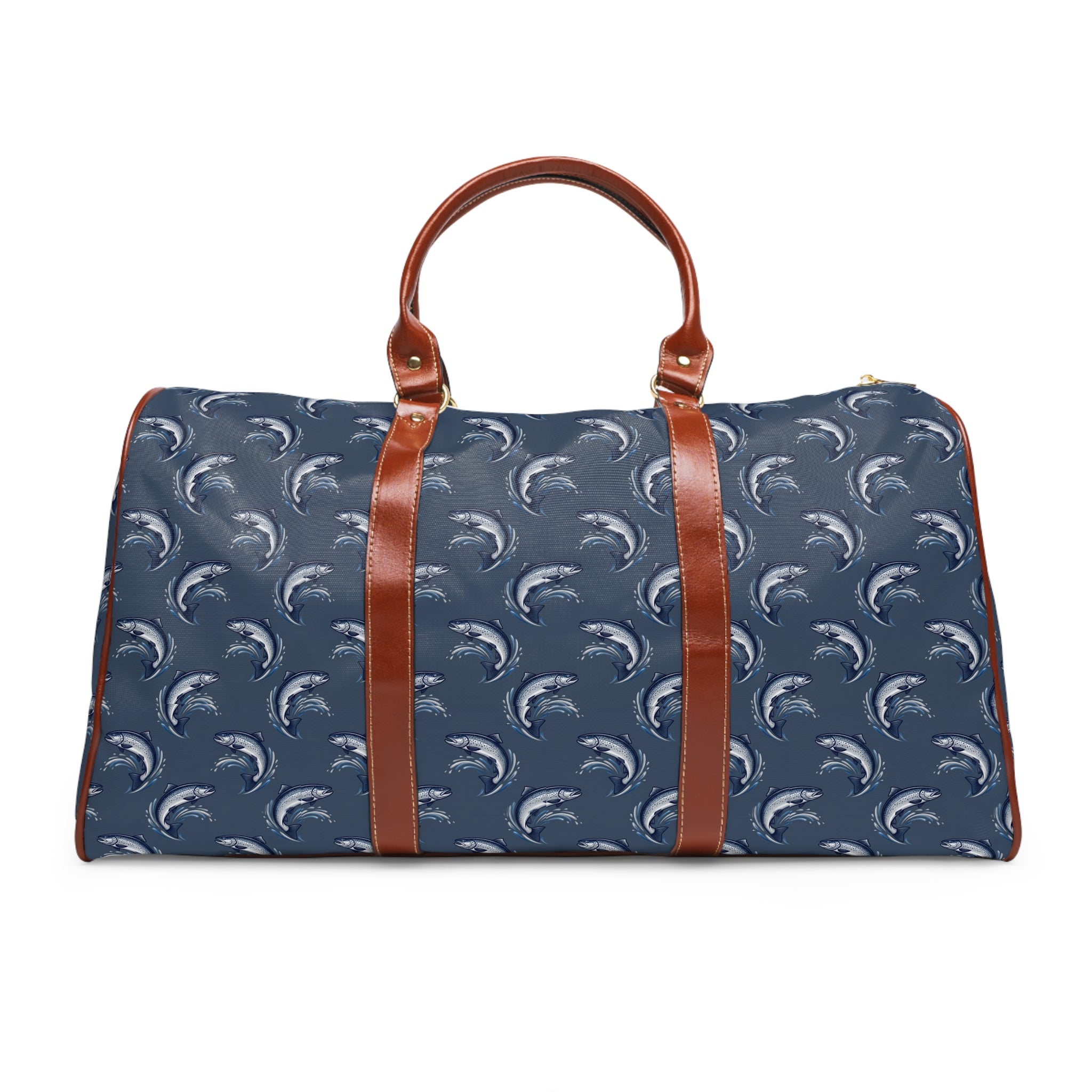 Staveley - Leaping Trout Silver Travel Bag