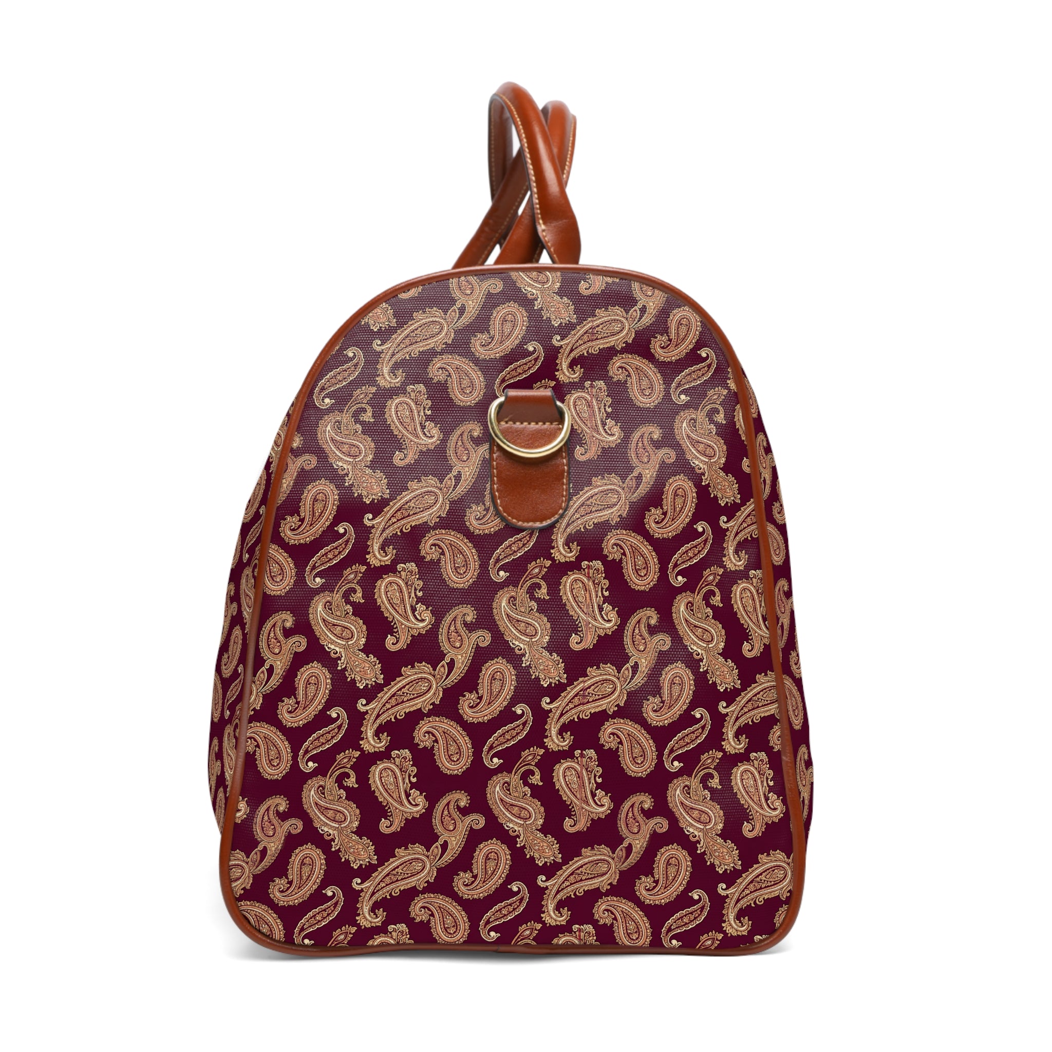 Valmont - Bordeaux Paisley Royale Travel Bag