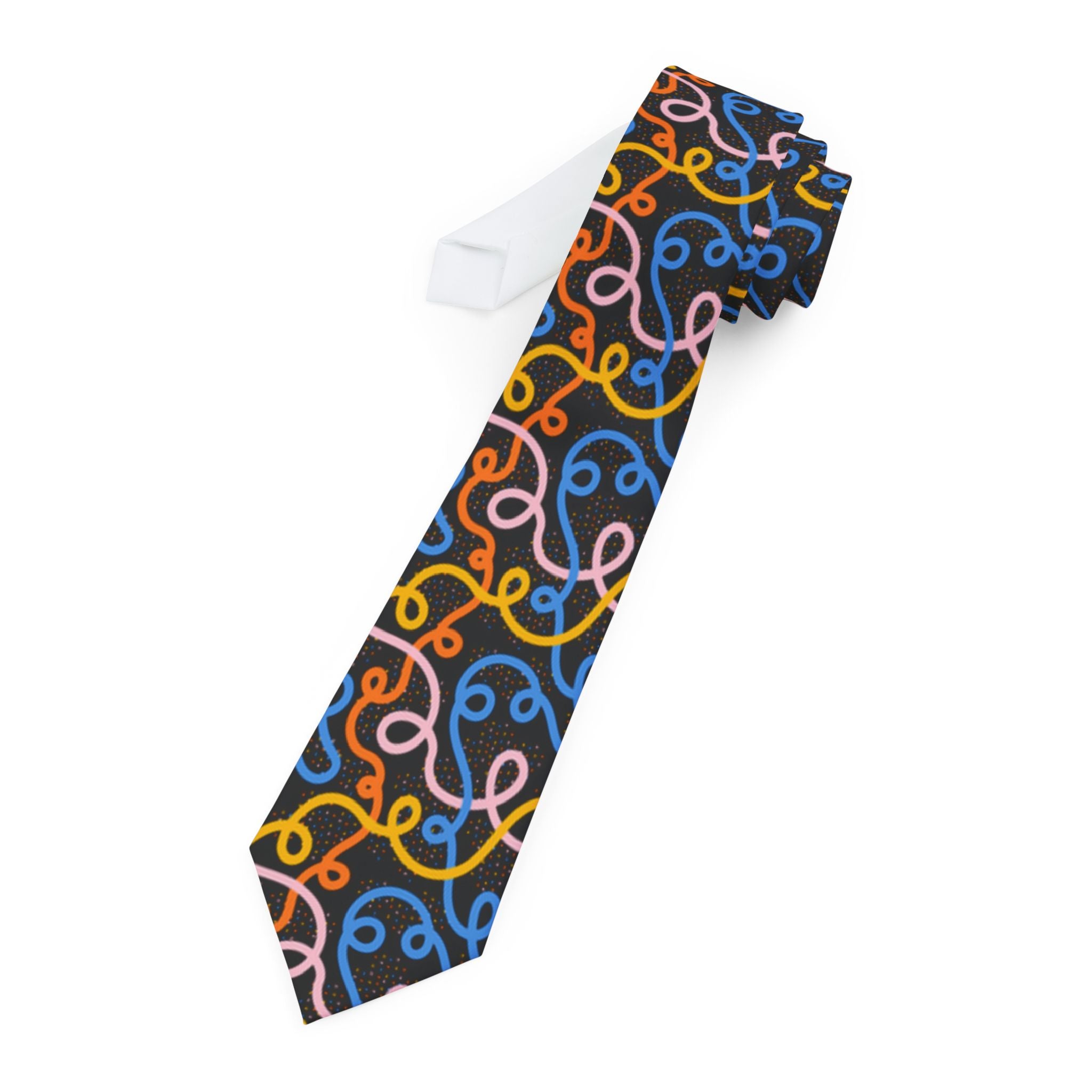 Houghton Talisman Tie - Midnight Ribbon Carnival