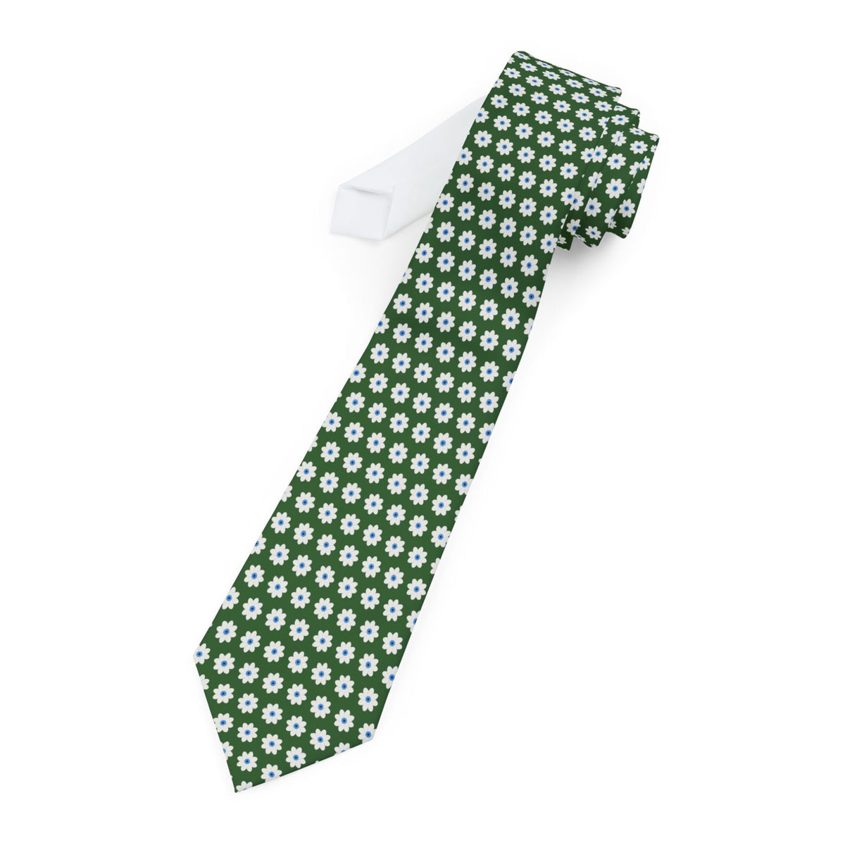 Bremgarten Talisman Tie - Forest Daisy Foulard