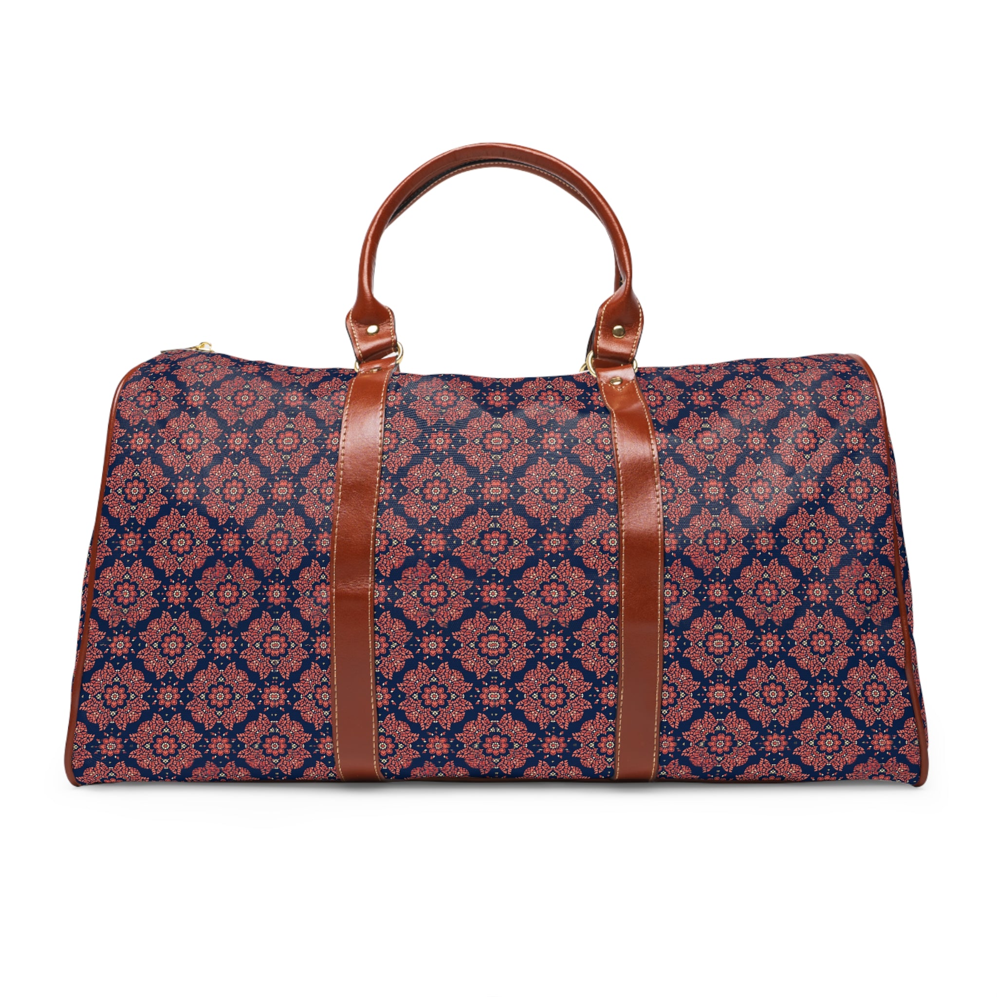 Cadaques - Coral Mosaic Bloom Travel Bag