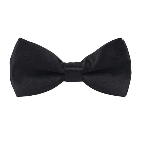 Talisman Bow Tie - Classic Black Solid Bow Tie