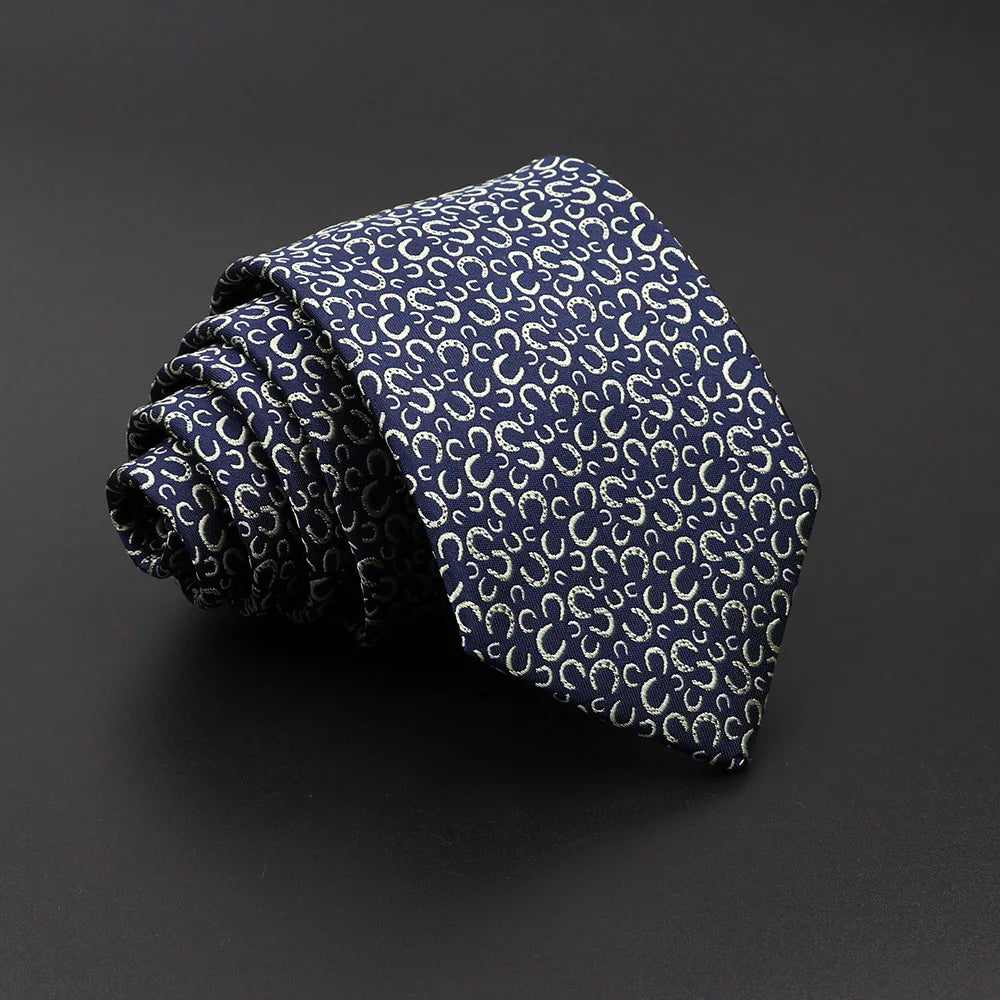 Kenyon - Navy Ring Weave Tie