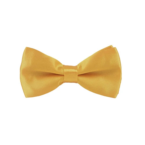 Talisman Bow Tie - Golden Yellow Solid Bow Tie