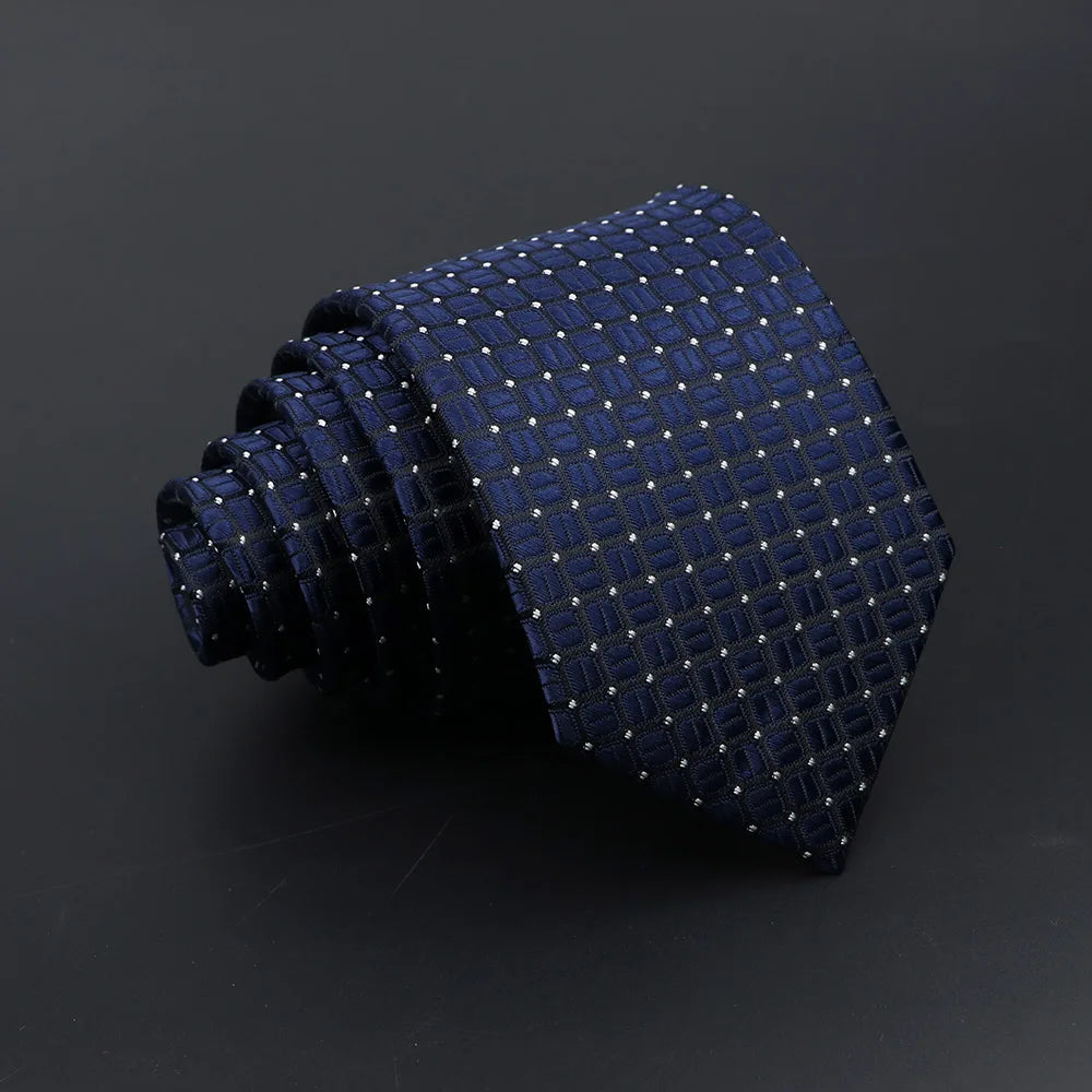 Nemours - Classic Navy Textured Tie