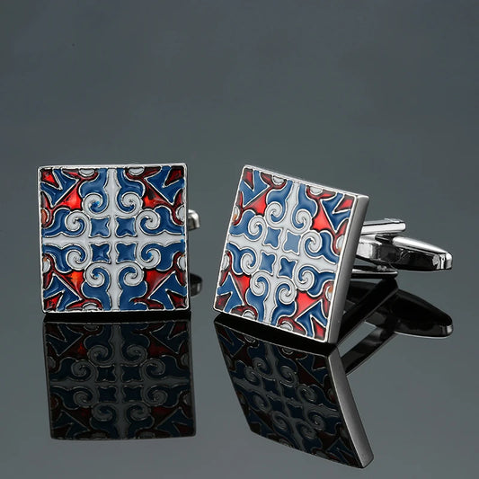 Talisman Cufflink – Savoy Regal Mosaic