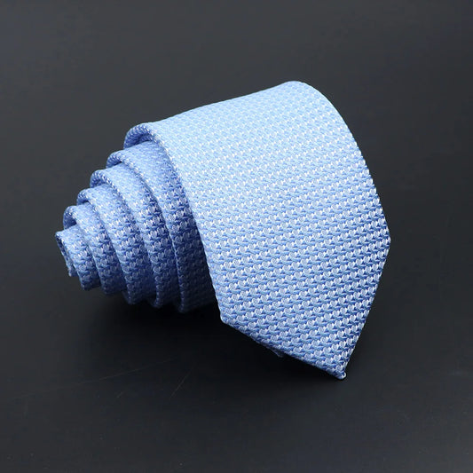 Melun - Sky Blue Textured Necktie