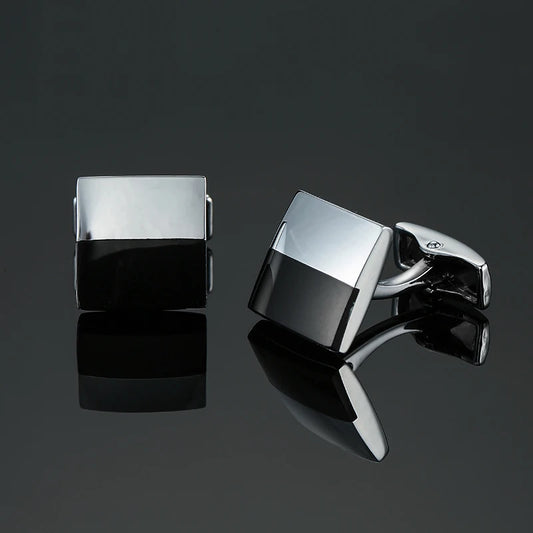 Talisman Cufflink – Este Onyx Duo
