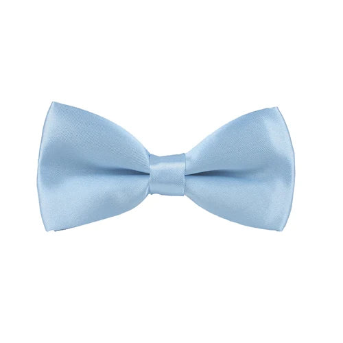 Talisman Bow Tie - Powder Blue Solid Bow Tie