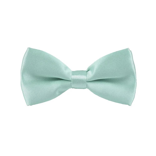 Talisman Bow Tie - Mint Green Solid Bow Tie