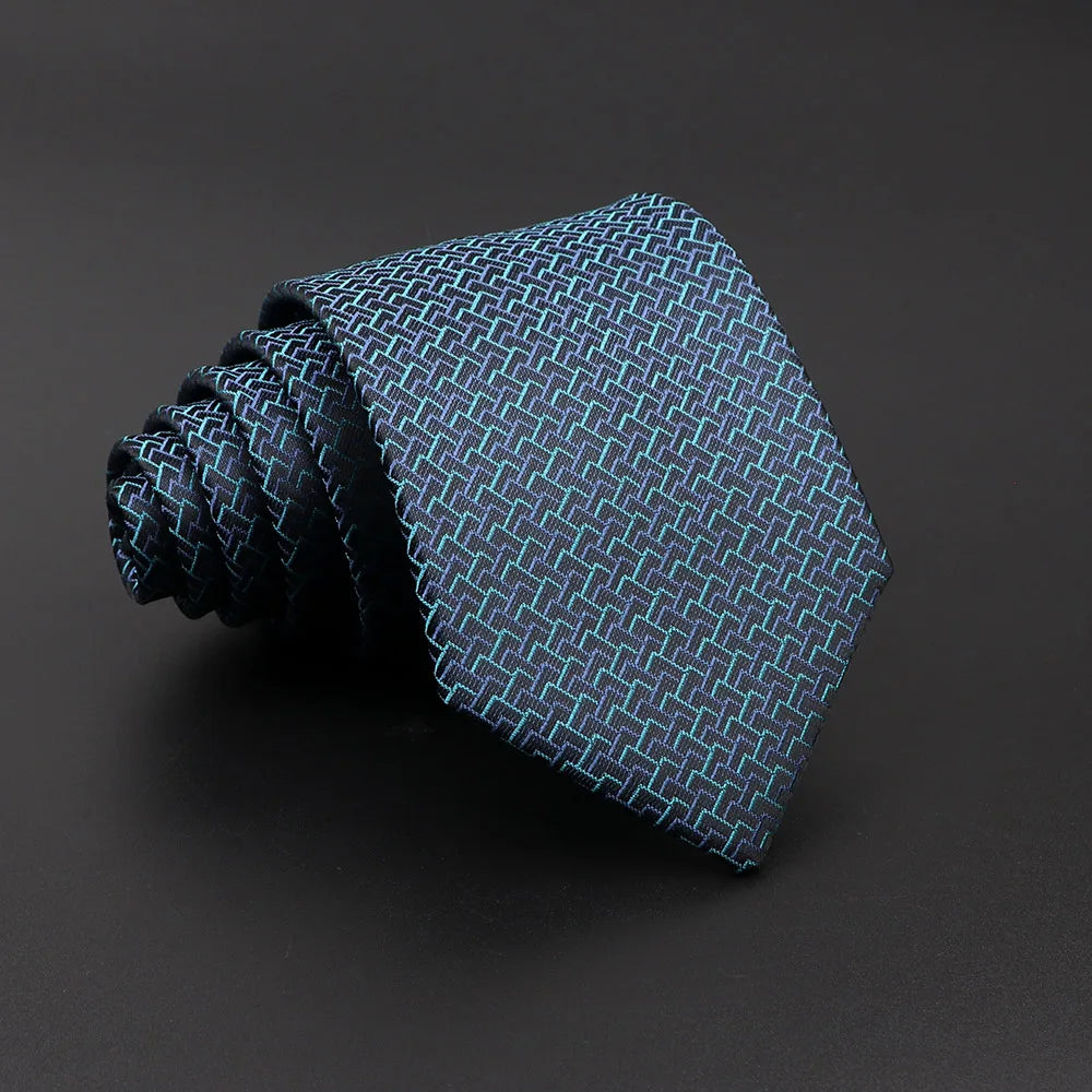 Ingham - Teal Woven Tie