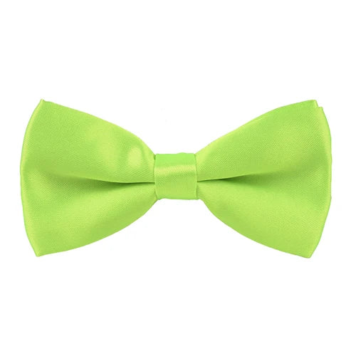 Talisman Bow Tie - Lime Green Solid Bow Tie