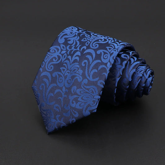 Braose - Royal Azure Damask Tie