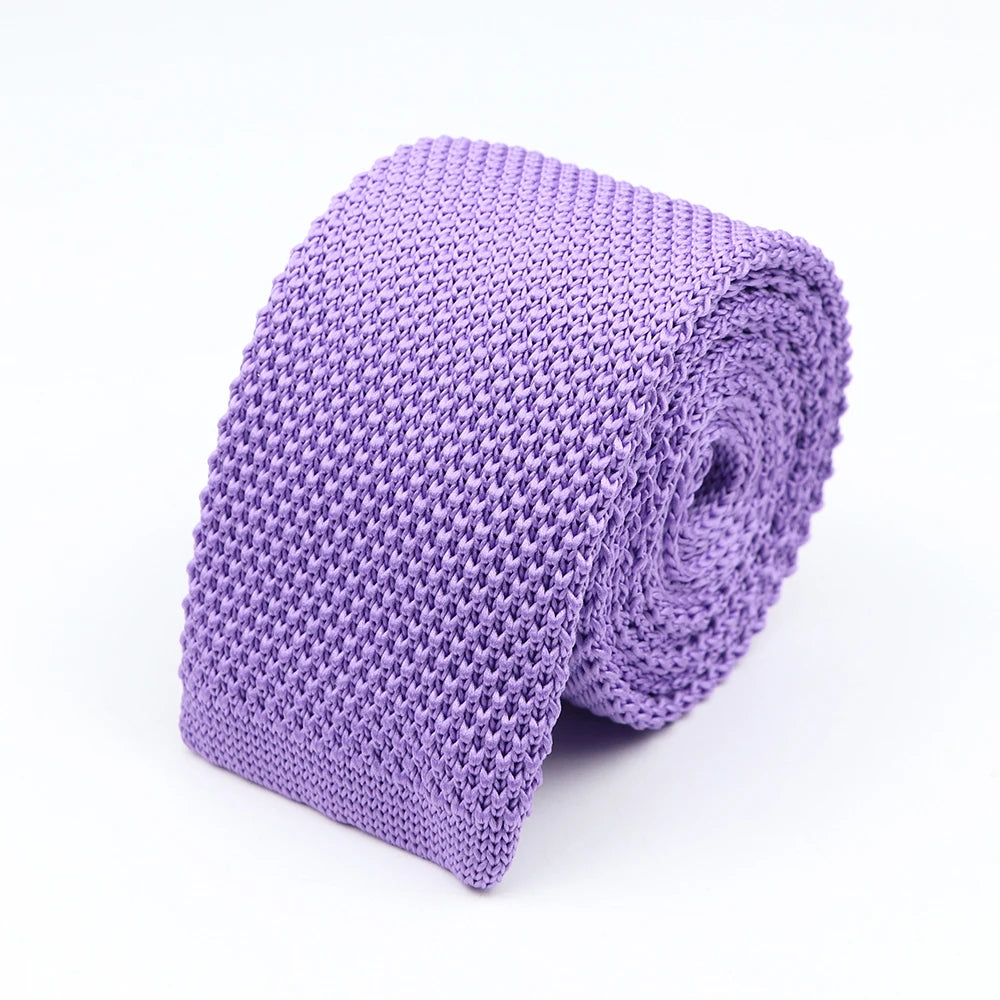 Stapleton - Lavender Knitted Tie