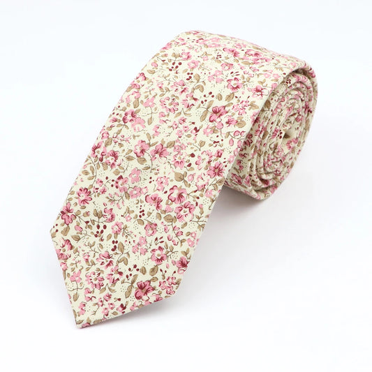 Glenmore - Blush Floral Whisper Tie