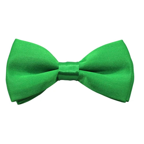 Talisman Bow Tie - Emerald Green Solid Bow Tie