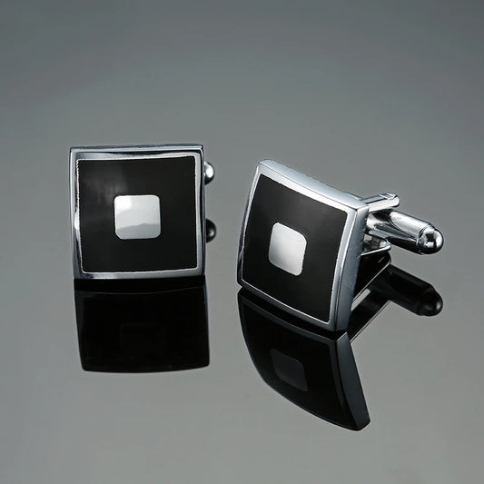 Talisman Cufflink – Borgia Onyx Square