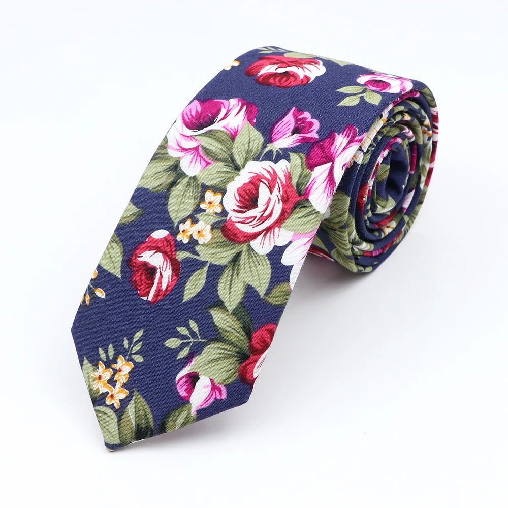 Marchmont - Midnight Rose Bloom Tie
