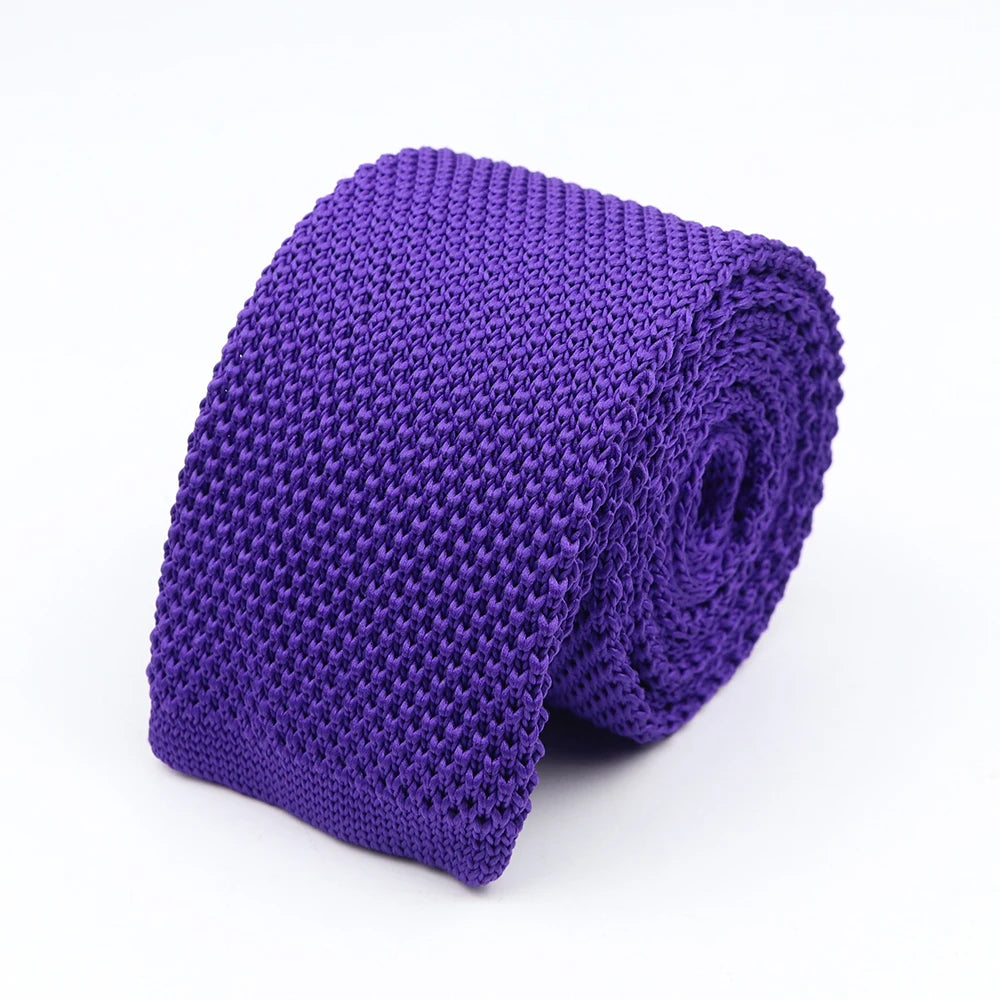 Fairholme - Violet Knitted Tie