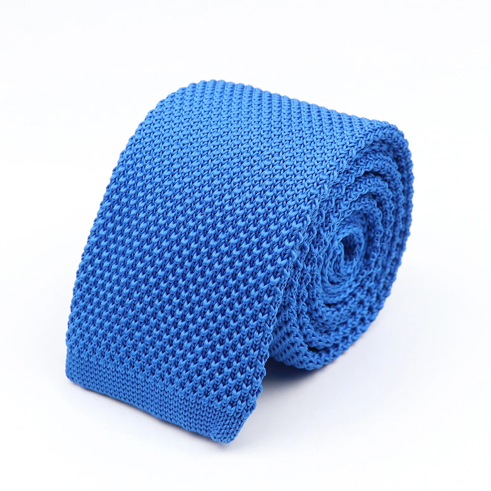Carlton - Azure Blue Knitted Tie