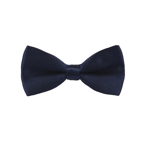 Talisman Bow Tie - Midnight Navy Solid Bow Tie