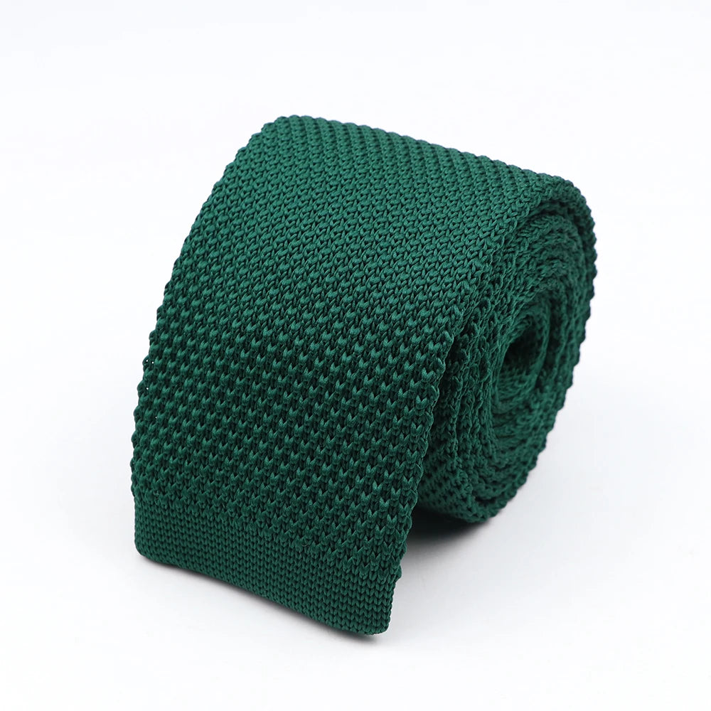 Pembroke - Pine Green Knitted Tie