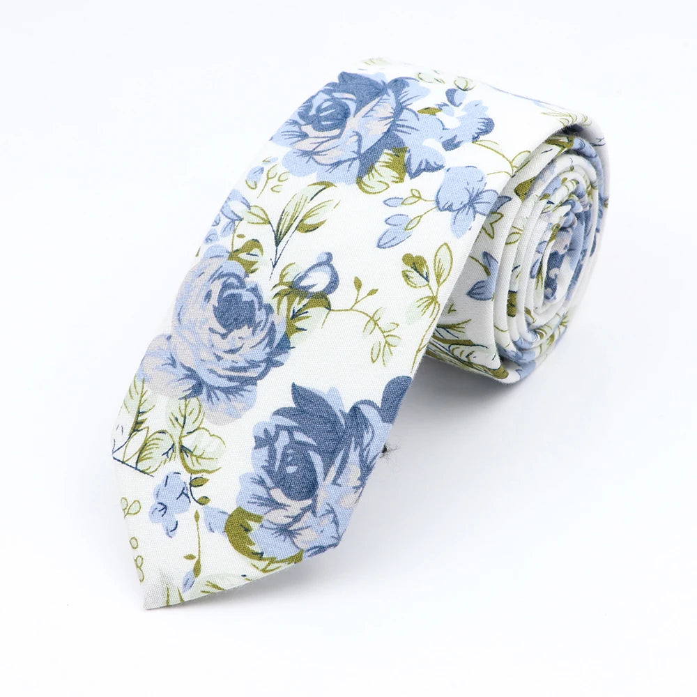 Galloway - Dusty Blue Rose Tie