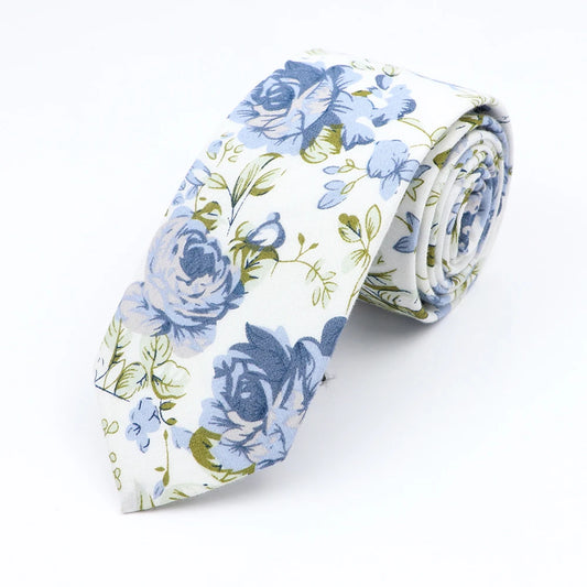 Galloway - Dusty Blue Rose Tie