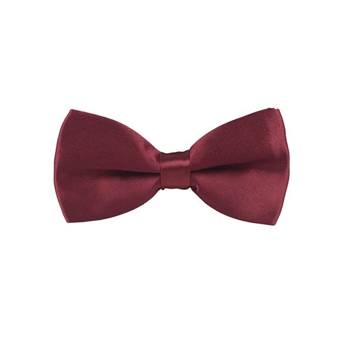 Talisman Bow Tie - Oxblood Red Solid Bow Tie