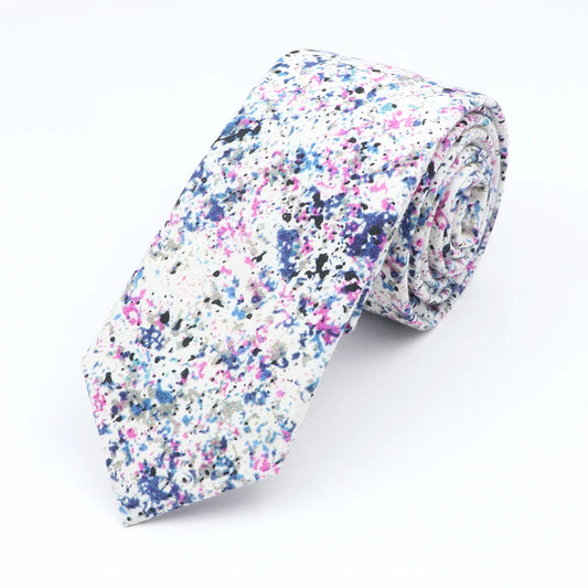 Lambourne - Lilac Mist Floral Tie