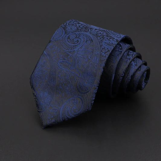 Aragon - Midnight Blue Paisley Tie