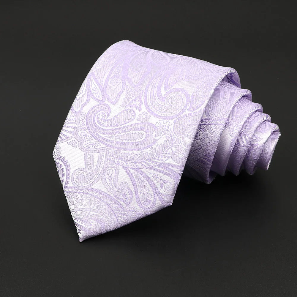 Drummond - Regal Lavender Paisley Tie