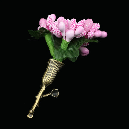 Talisman Brooch – Rosette Petal Bouquet