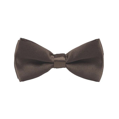 Talisman Bow Tie - Espresso Brown Solid Bow Tie