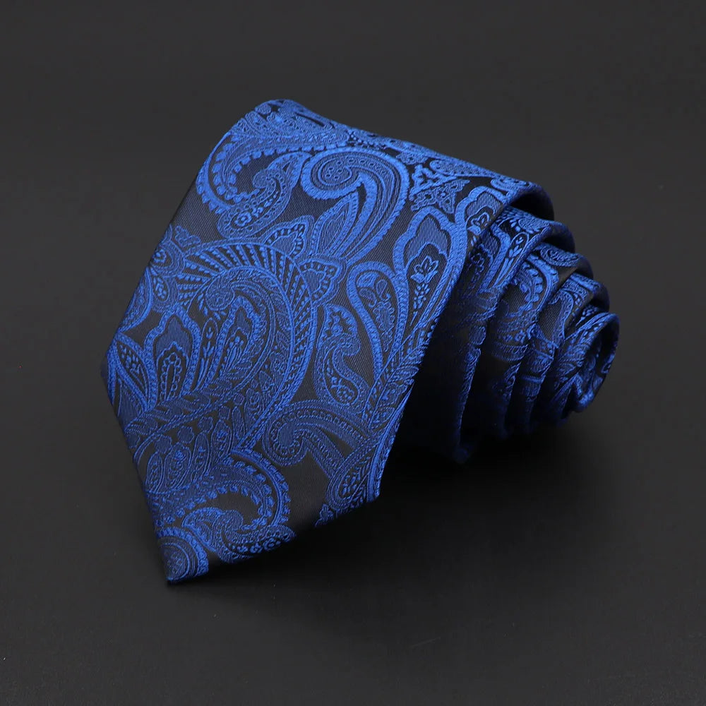 Knollys - Royal Blue Paisley Tie