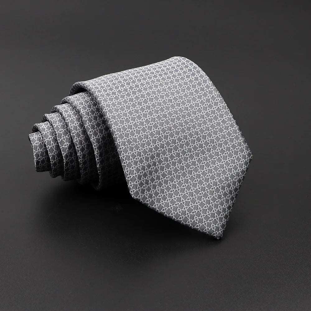 Garside - Silver Lattice Tie