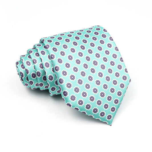 Felbrigg - Mint Circle Dot Tie
