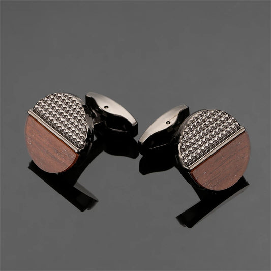 Talisman Cufflink – Walnut Forge