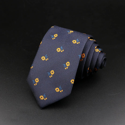 Porro - Midnight Marigold Tie