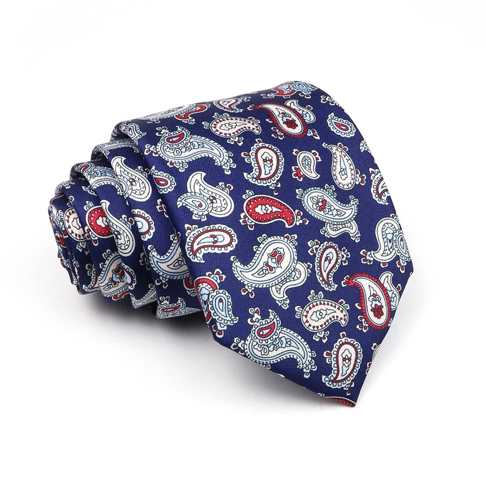 Elveden - Silver Heritage Paisley Tie
