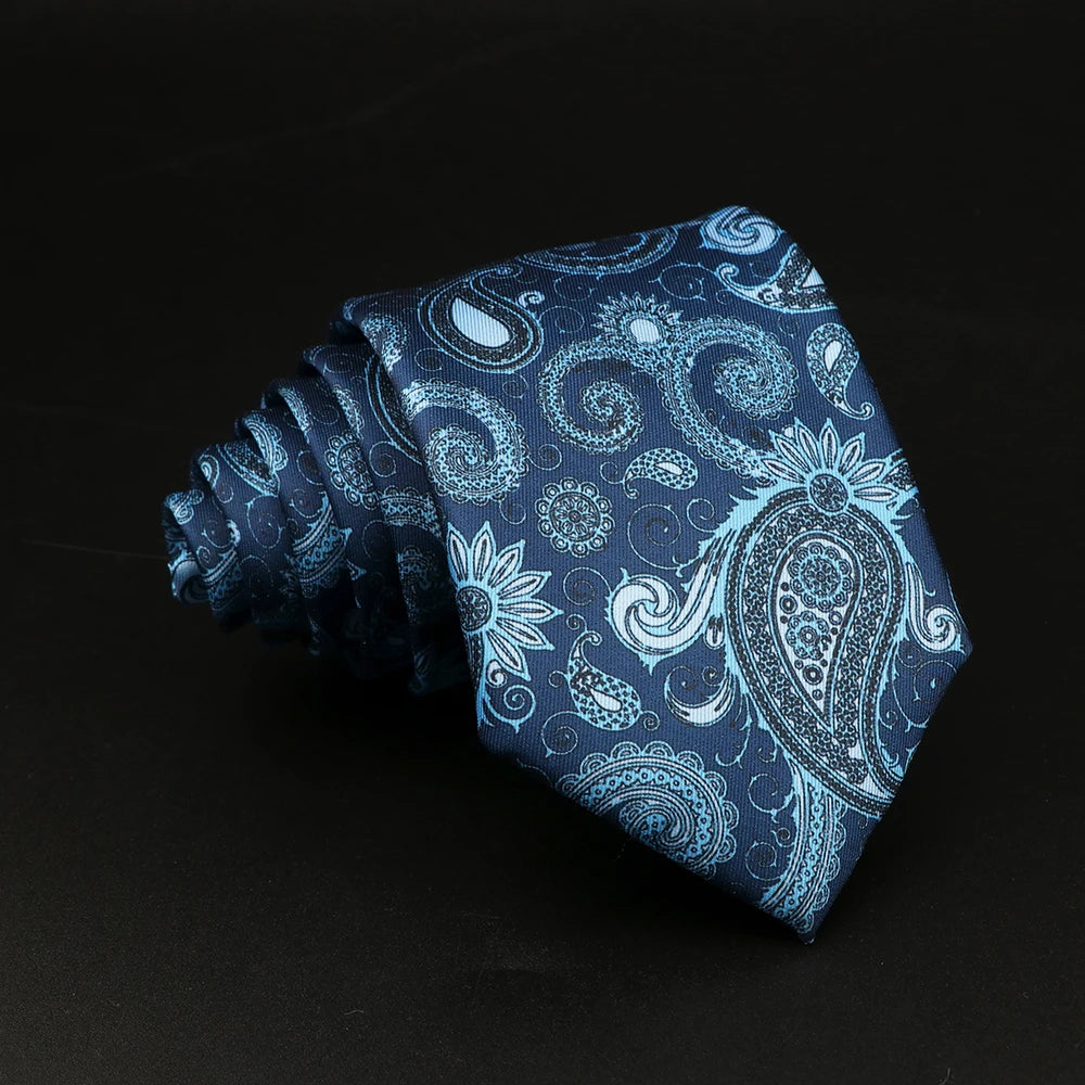 Marzano - Midnight Ice Paisley Tie