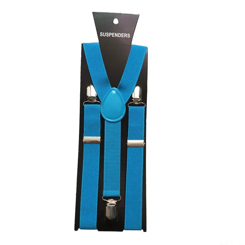 Sky Blue suspenders